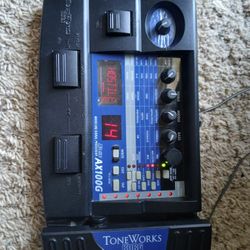 KORG Tone Works AX100G Effects Modeling Signal Processor Expression Pedal 