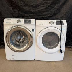 Samsung washer and electric dryer