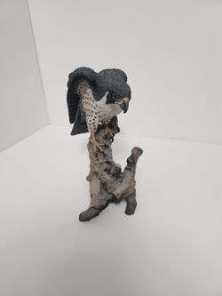 Falcon statue