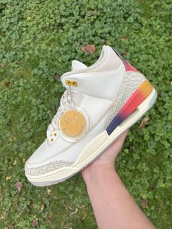 Jordan 3 J Balvin Medellin Sunset 