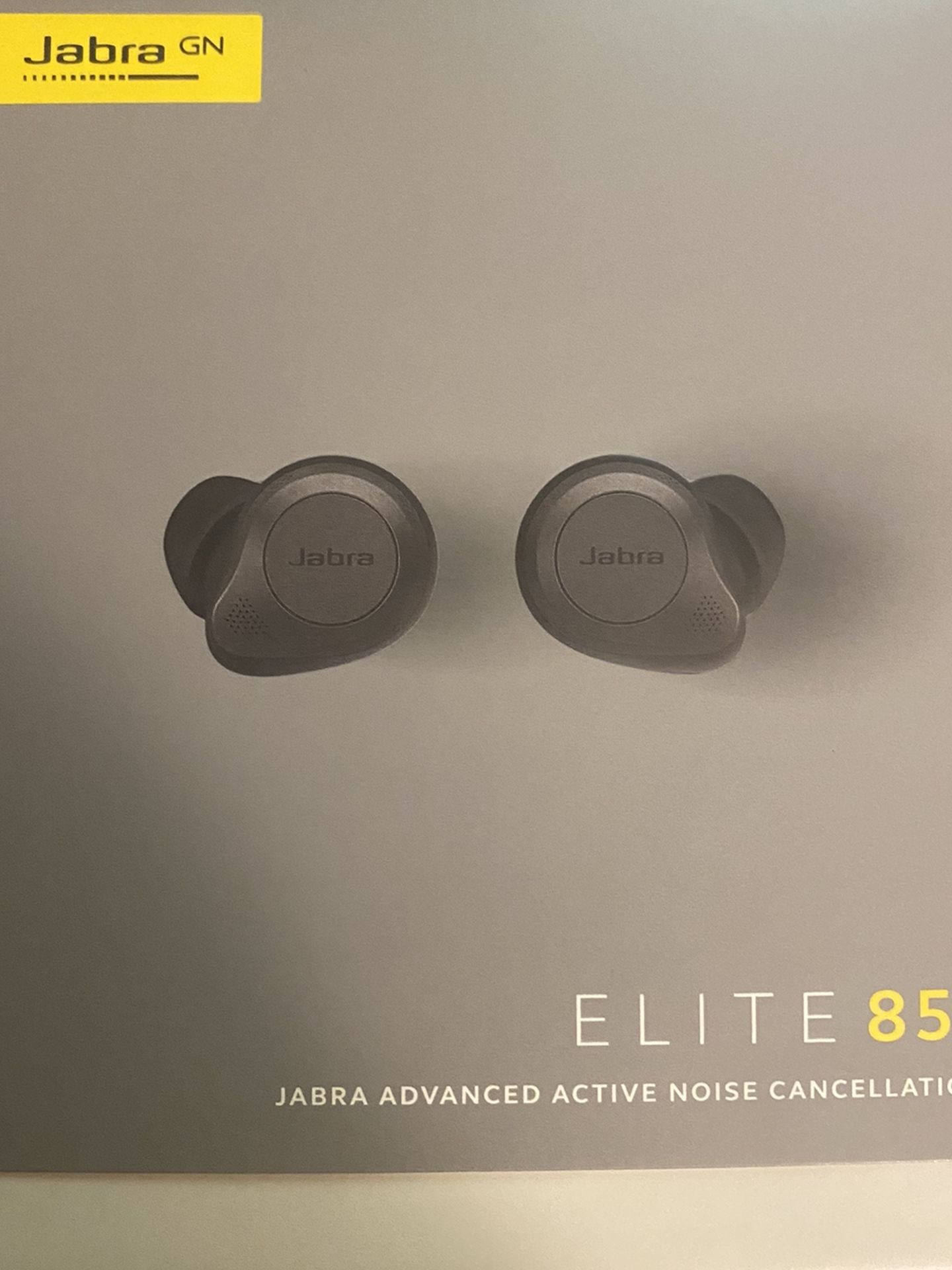 Jabra Elite 85t True Wireless Bluetooth Earbuds, Titanium Black – Advanced Noise-Cancelling Earbuds with Charging Case for Calls & Music – Wireless Ea