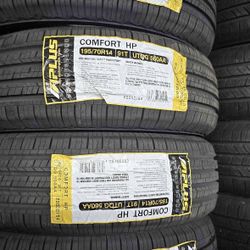 195/70/14 Aplus (4 TIRES NEW) INCLUDED INSTALLATION AND BALANCING (PROMOTION)✅