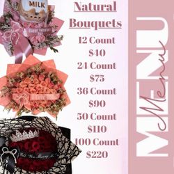 Mother’s day menu