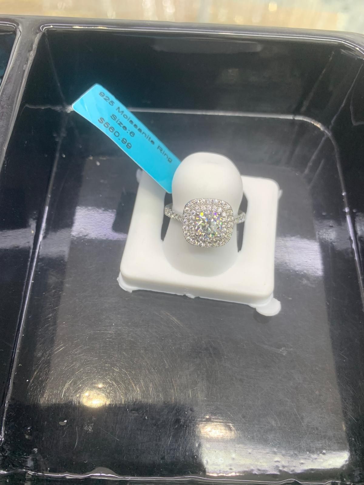 Brand New 925 Moissnite Engagement Ring