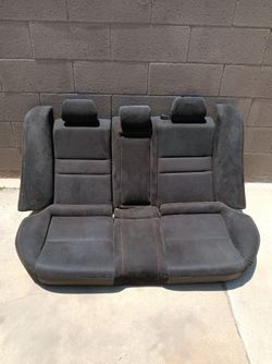 2008 Honda Civic SI rear seats