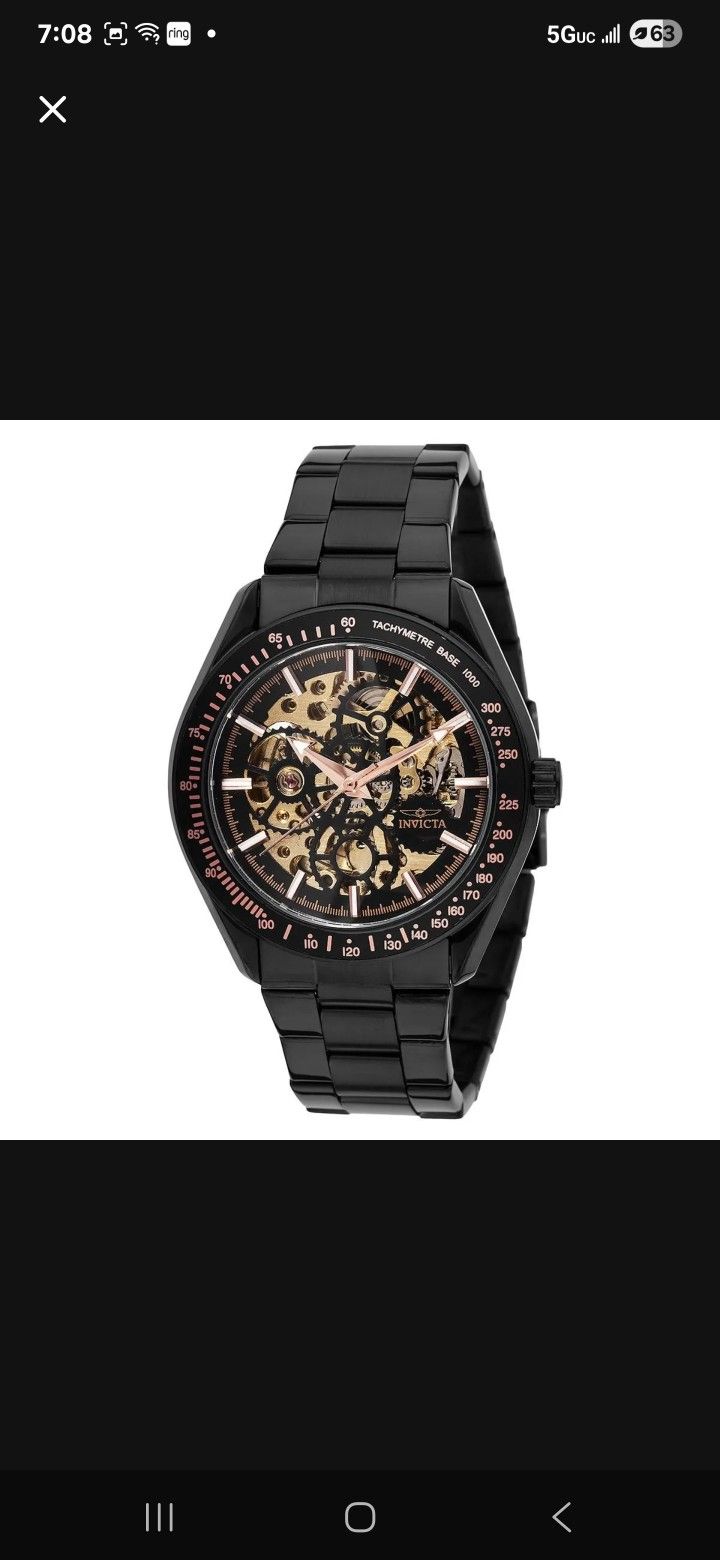 Invicta Objet D Art Automatic Men's Watch w/ Skeleton Dial - 43mm (PF22523)