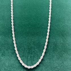 Rope Chain Silver / Plata 
