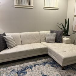 Kasala Leather Sectional For Sale