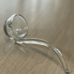 Vintage Glass Punch Ladle