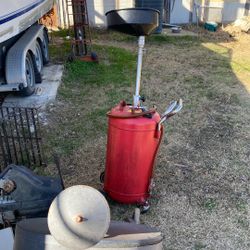 Portable Waste Oil Drain Tank