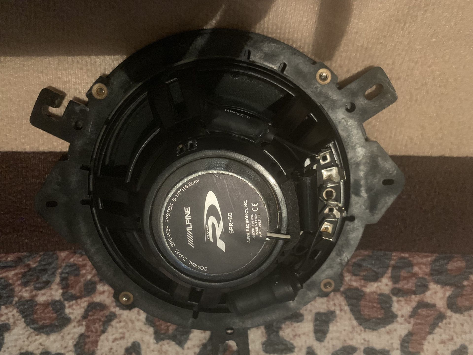 Alpine SPR-69 SPR-60c 6” X9” 6” .5” Car Audio Speaker