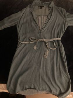 Denim dress