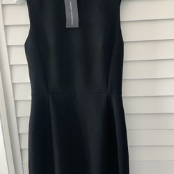 Dress. Little Black Designer Dress Classic Style ..by Designer  French Connection Basic Black Dress  Lined Size 4 