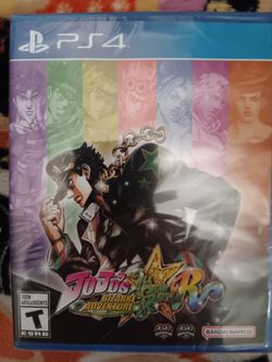 Jojo Bizarre Adventure Brand New Sealed Ps4