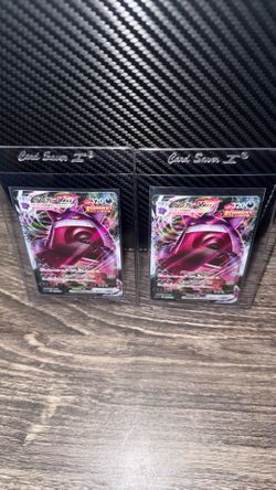 2 Japanese Gengar VMAX Pokémon Card.