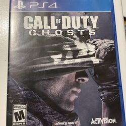 Call Of Duty Ghosts PS4