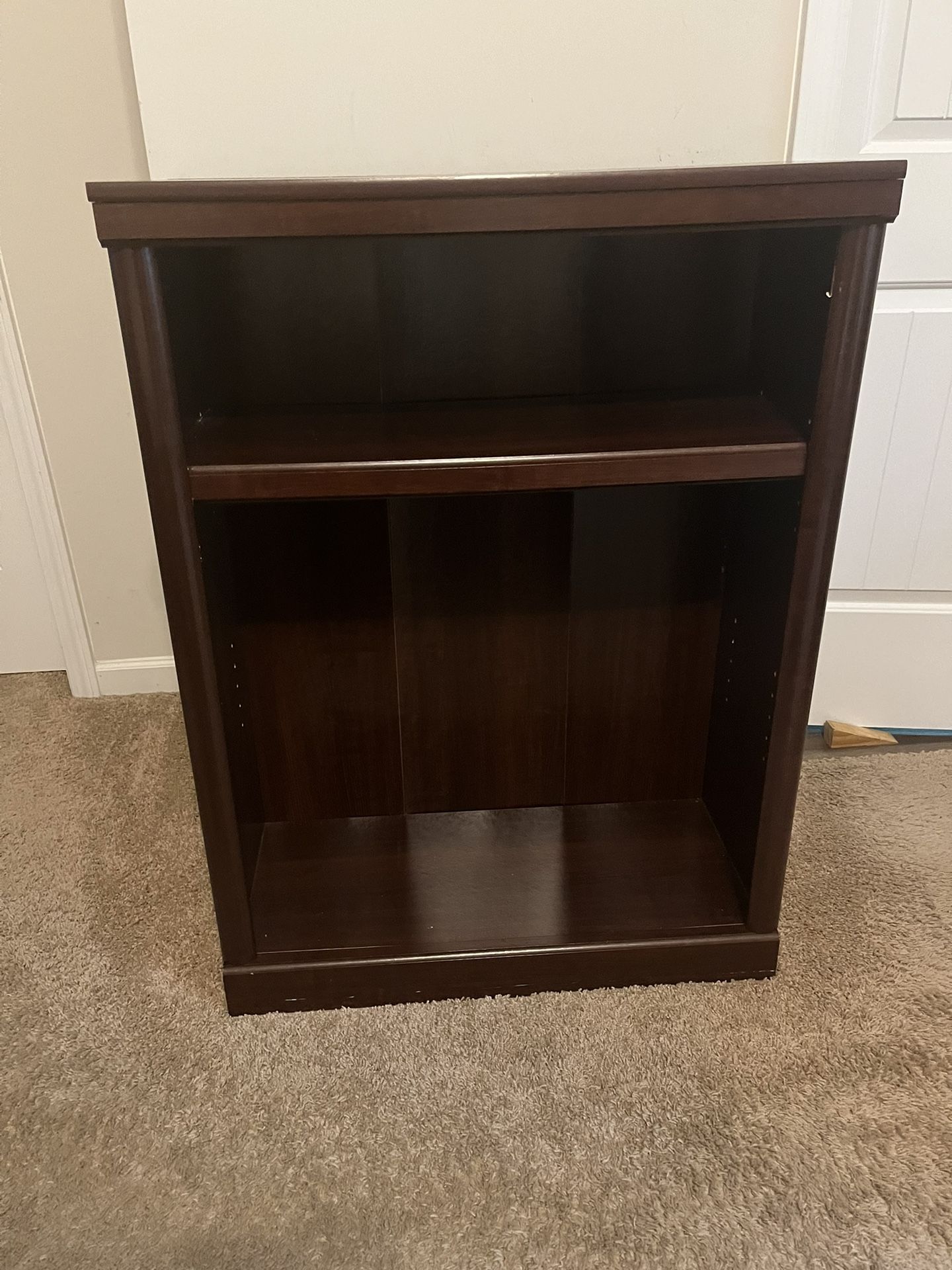WOODEN BOOKSHELF