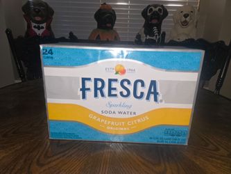 24 cans of sparkling water