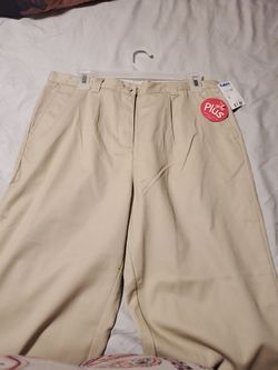 Brand New Size 16 1/2 Plus Girls Uniform Pants 