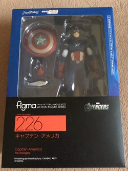 Marvels Legends Figma Captain America