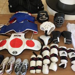 Martial Arts Protective Gear Set — Full Se
