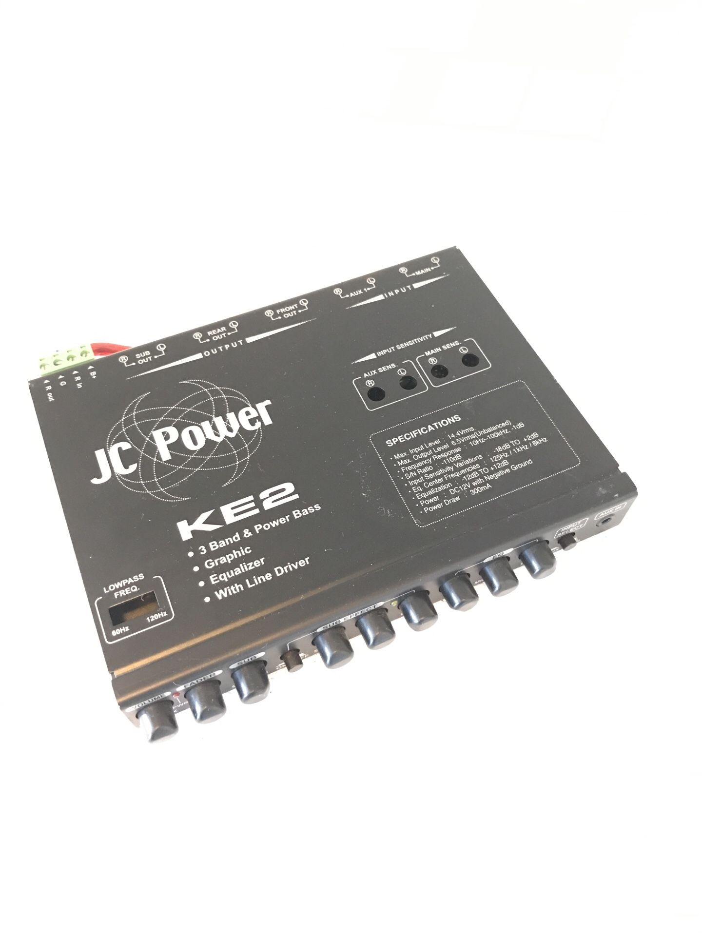 Jc power KE2 ecualizador y epicentro