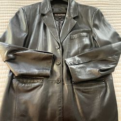 $60 Wilson Leather Jacket - Mens Size L / Very Good Condition 