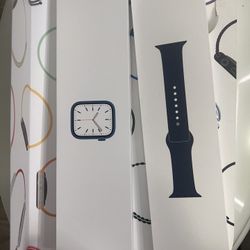 Apple Watch 45 Mm Blue GPS And Cellular New 1 Week Old For Sale 