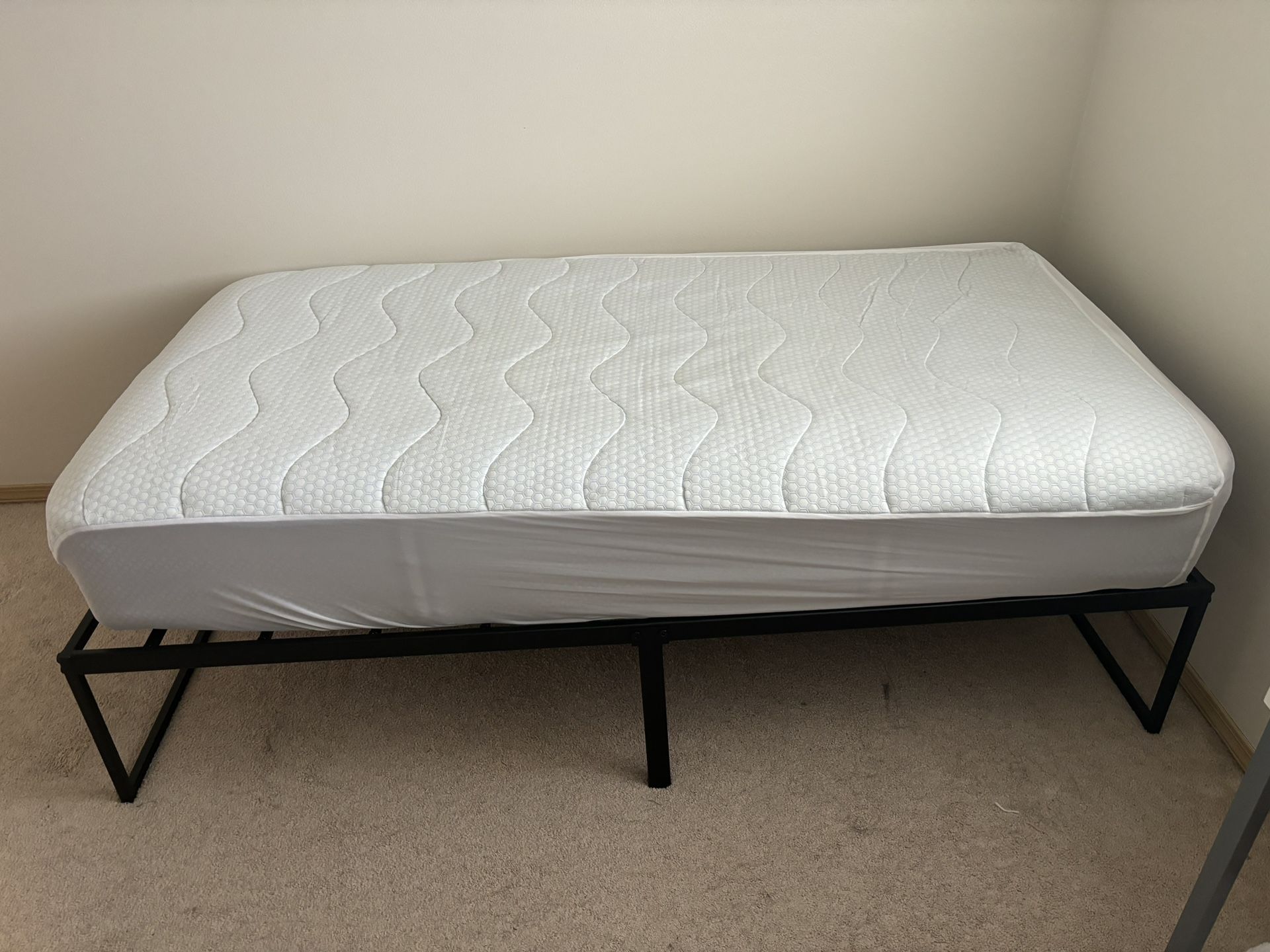 Twin Mattress And bed frame