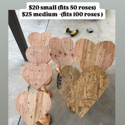 Floral Heart Stand Flower Arrangements Wood Heart Stand Valentines