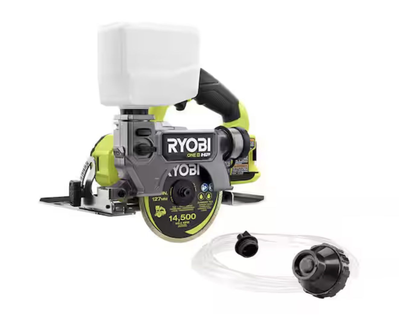 RYOBI ONE+ HP 18V Cordless Handheld Wet/Dry Masonry Tile Saw (Tool Only