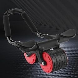 Uota Elbow Support Automatic Rebound Abdominal Wheel，Ab Roller for Abdominal Exercise Machine，Abs Workout Equipment，Dolly Core Strengthening Trainer F