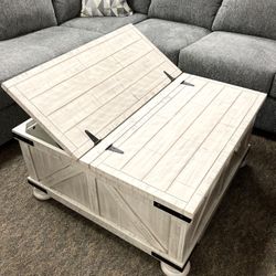 New Storage Coffee Table  — AVAILABLE NOW 