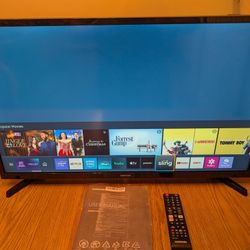 Newer 32 Inch Samsung Smart TV 