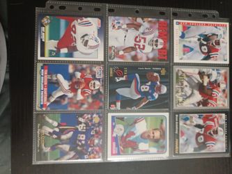 Lot Of Patriots Football Cards