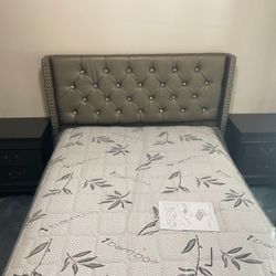 Full Size New Bed With Nice Mattress Sale. 