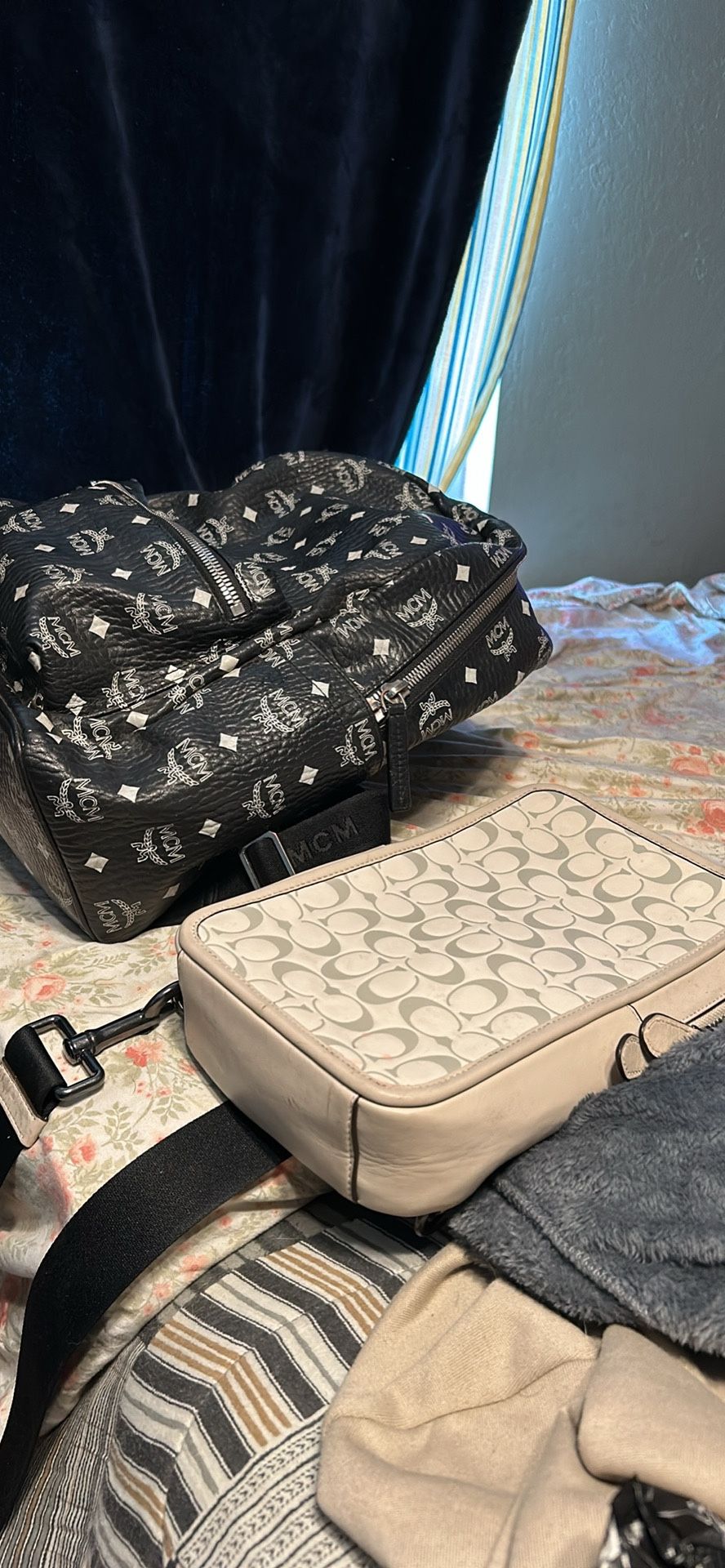 selling my MCM and Coach bags.