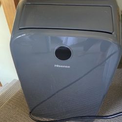Hisense 6500.0 BTU DOE 115.0-Volt Vented Medium Room Smart Portable Air Conditioner Remote Included