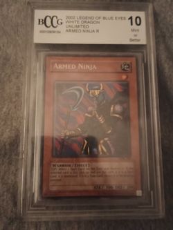 Yu-Gi-Oh Armed Ninja PSA 10 Card