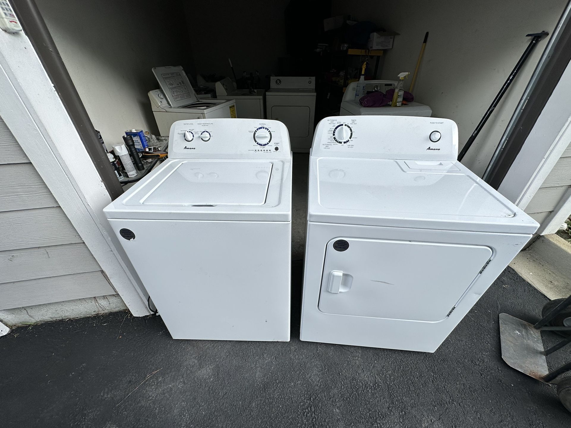 Amana Washer And Dryer 