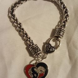 HOUSTON TEXANS CHARM BRACELET