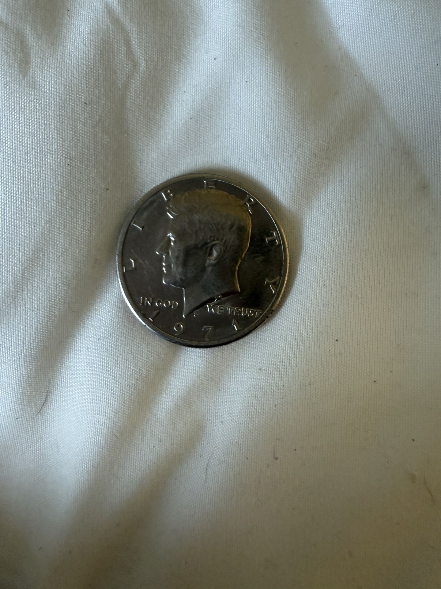 Ultra Rare 1971 Kennedy Half Dollar Mint D With Rare Marking