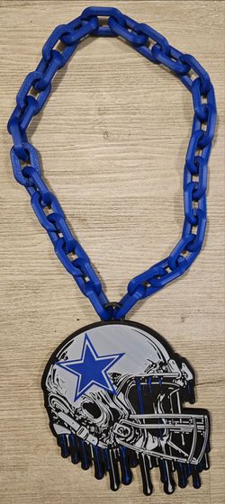 Dallas Cowboys Drip Necklace