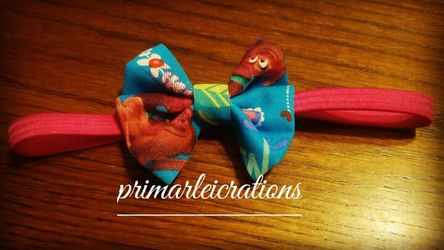 Princess poppy head band