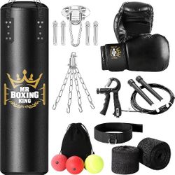 Boxing Bag And Stand With Everything 