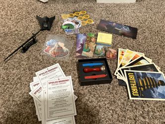 Brandon Sanderson Kickstarter Swag Partial Collection
