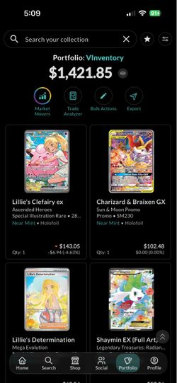 Pokemon Card Vending Lot - Modern to Mid Modern $1400 Value