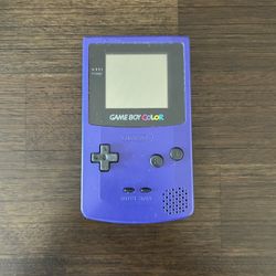 Nintendo Gameboy Color Grape 