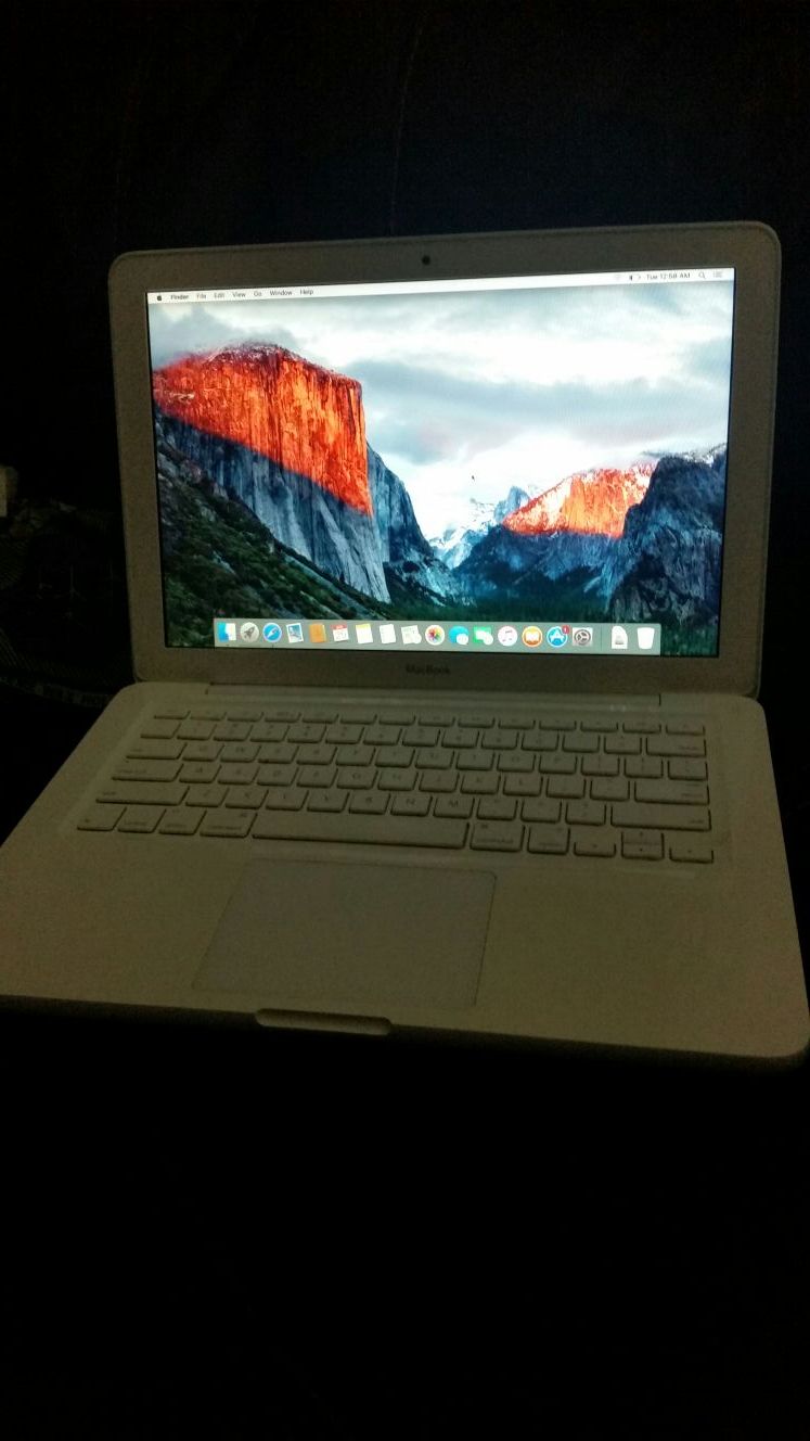 Refurbished apple macbook.