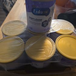 Enfamil gentlease 7 cans